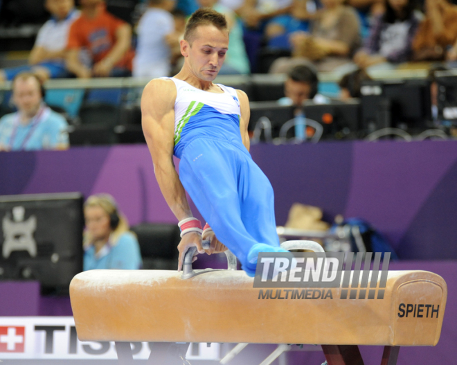 Bakı 2015: Azərbaycan gimnastı gümüş medal qazandı. Azərbaycan, 20 iyun 2015